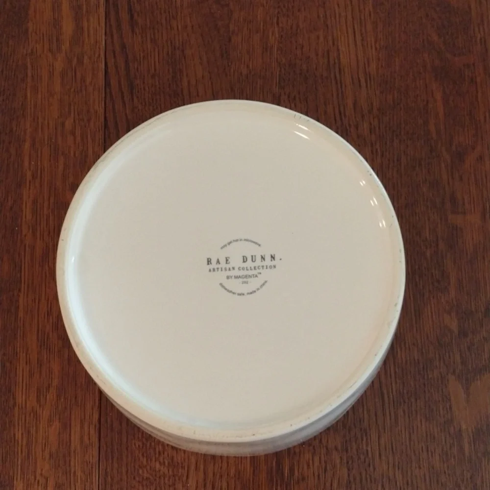Rae Dunn Ceramic Halloween Dog Bowl